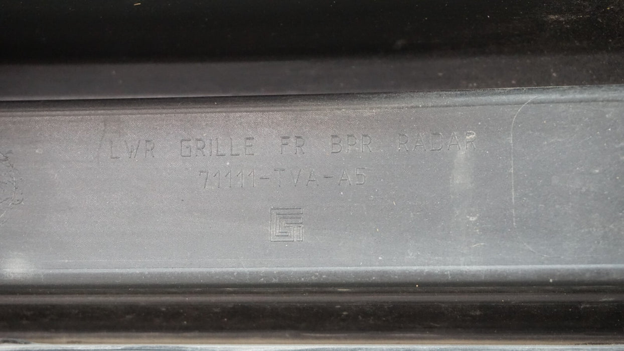 2018-2019 HONDA ACCORD FRONT UPPER RADIATOR GRILLE GRILL OEM 71111-TVA-A5