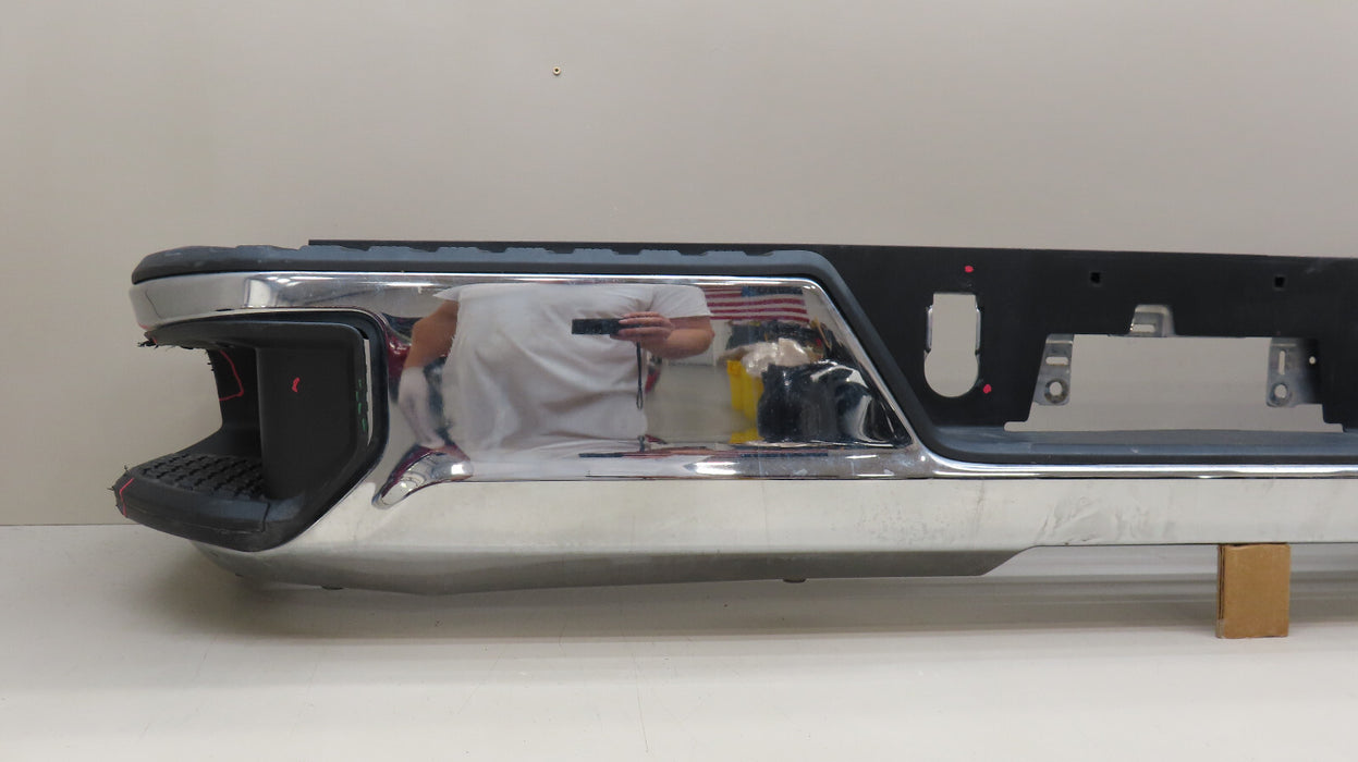 2019-2023 GMC SIERRA CHEVROLET SILVERADO 1500 REAR BUMPER METAL OEM