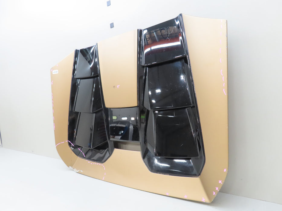 LAMBORGHINI HURACAN SPYDER REAR HOOD BONNET DECK LID OEM 4T7827029