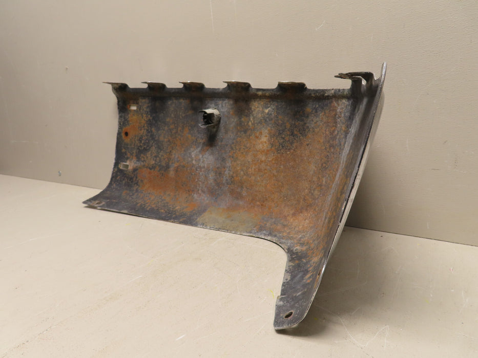 2007-2013 CHEVROLET SILVERADO REAR DRIVER SIDE BUMPER END W/SENSOR HOLE OEM