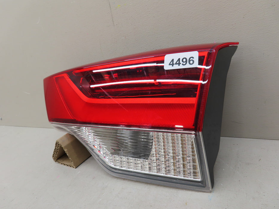 2017-2019 TOYOTA HIGHLANDER REAR RIGHT PASSENGER INNER TAIL LIGHT LED OEM