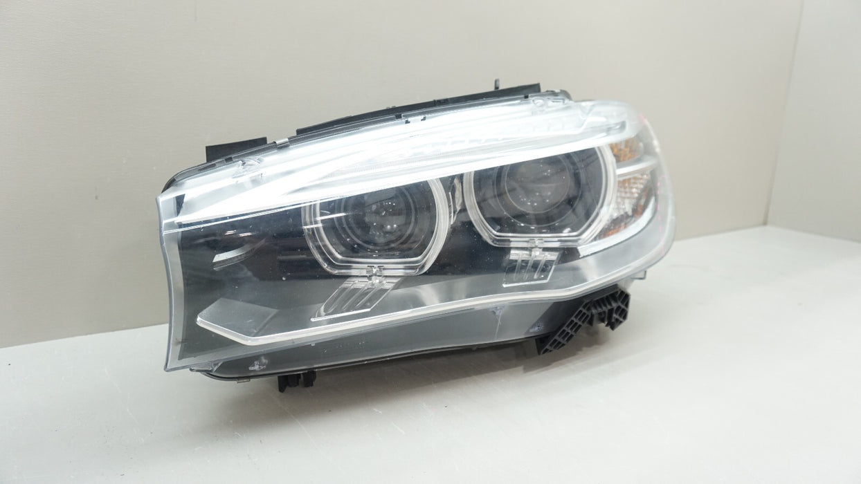2014-2018 BMW X5 FRONT LH LEFT DRIVER SIDE XENON HID HEADLIGHT OEM