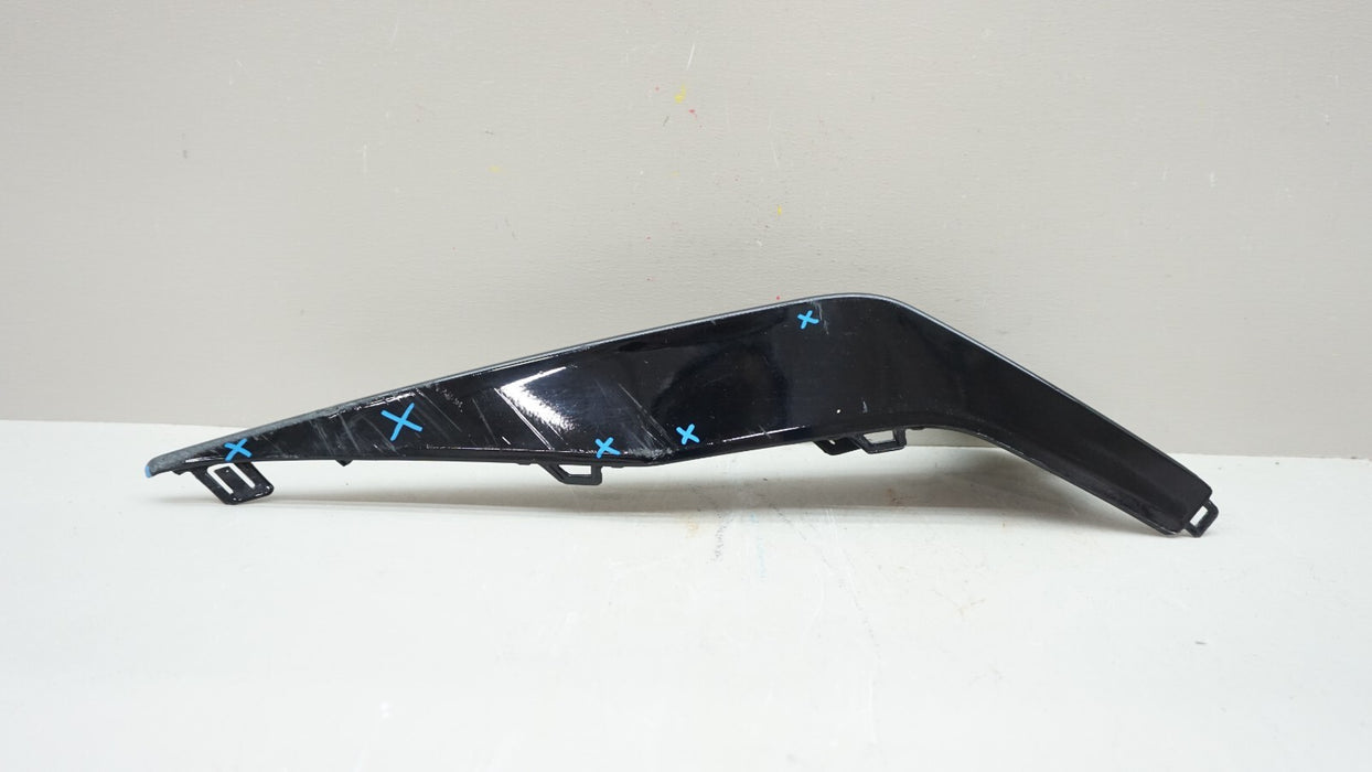 2020-2022 TOYOTA COROLLA FRONT LEFT BUMPER EXTENSION MOLDING OEM
