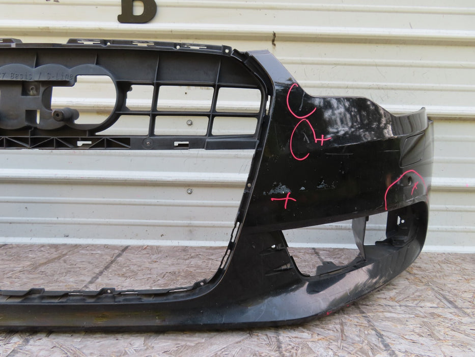 2012-2014 AUDI A6 PRESTIGE PREMIUM SEDAN FRONT BUMPER COVER PANEL OEM 4G0807437