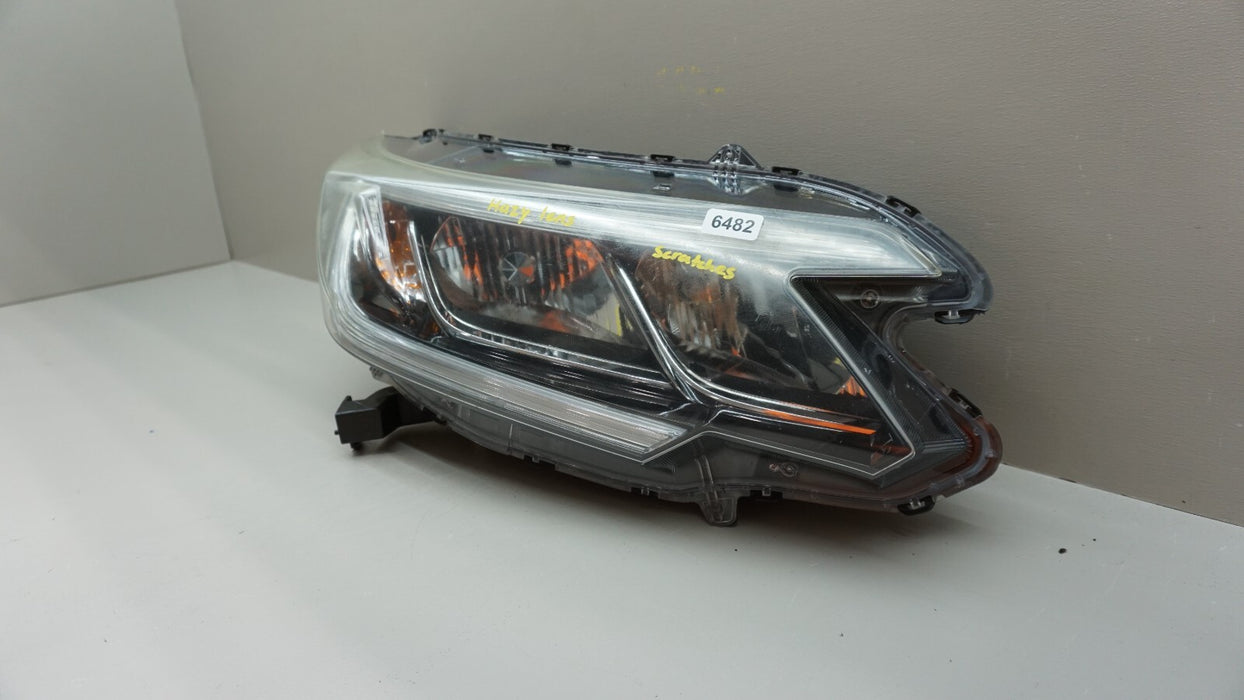 2015-2016 HONDA CRV FRONT RH RIGHT PASSENGER SIDE HALOGEN HEADLIGHT OEM