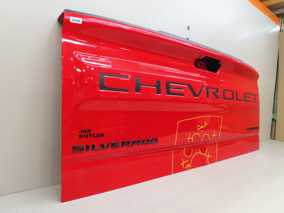 2020-2024 CHEVROLET SILVERADO 2500 3500 REAR LIFTGATE TAILGATE PANEL OEM