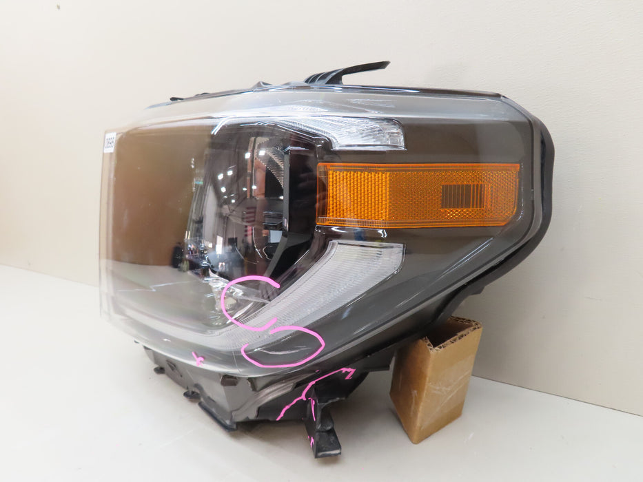 2018-2021 TOYOTA TUNDRA FRONT LEFT DRIVER HEADLIGHT FULL LED OEM