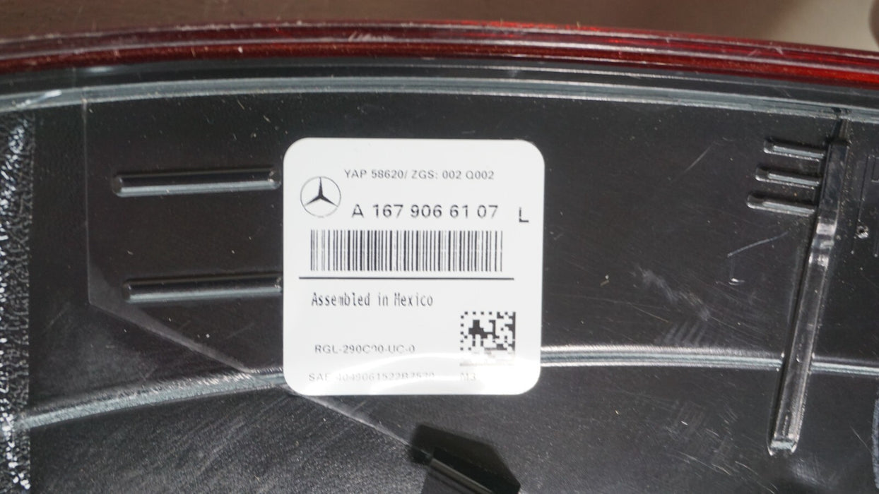 2020-2023 MERCEDES-BENZ GLE W167 COUPE REAR LEFT DRIVER SIDE TAIL LIGHT OEM