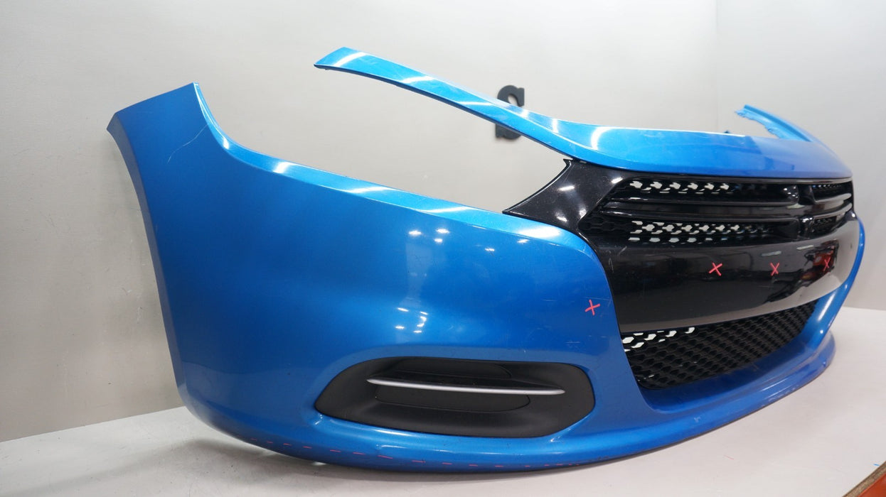 2013-2016 DODGE DART FRONT COMPLETE BUMPER COVER OEM 1TS71TRMA
