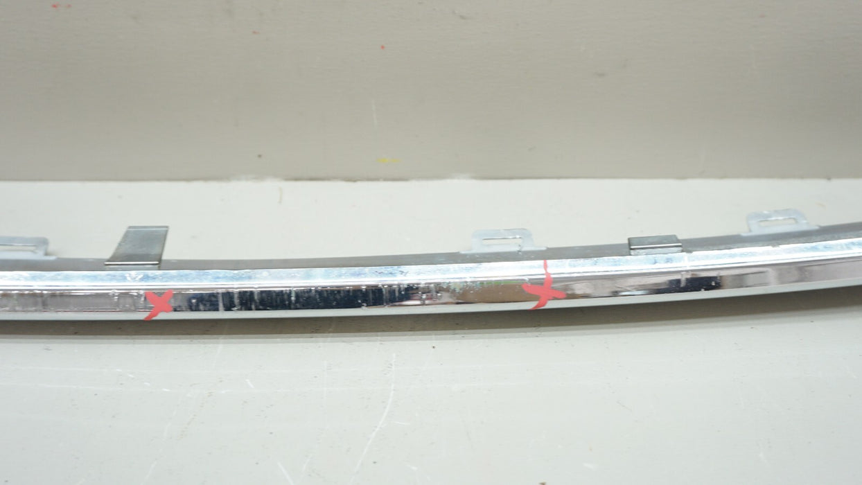2014-2020 DODGE DURANGO FRONT BUMPER CENTER MOLDING TRIM CHROME 05113729AB OEM