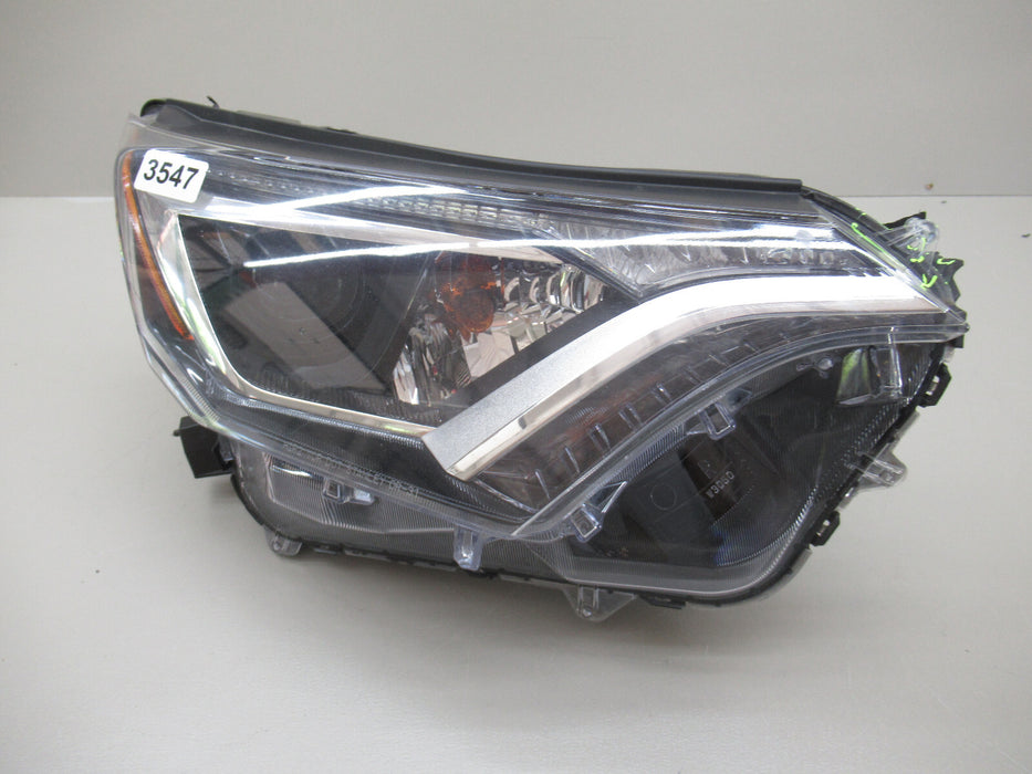2016 2017 2018 TOYOTA RAV4 LED HEADLIGHT RIGHT SIDE RH  OEM