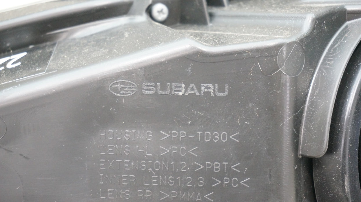 2018-2019 SUBARU OUTBACK / LEGACY FRONT RIGHT SIDE HEADLIGHT HALOGEN / LED OEM