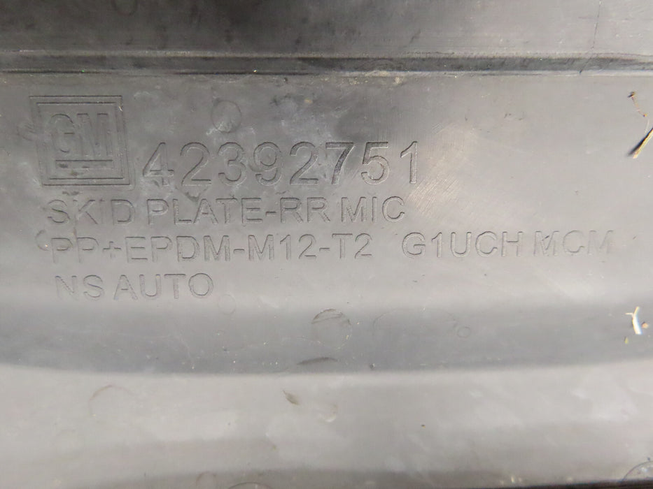 2017 2018 2019 2020 2021 2022 CHEVROLET TRAX REAR LOWER BUMPER COVER OEM