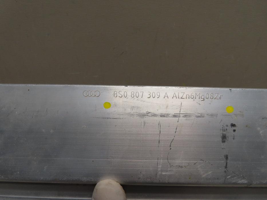 2016-2017 AUDI TT REAR BUMPER REINFORCEMENT IMPACT BAR OEM