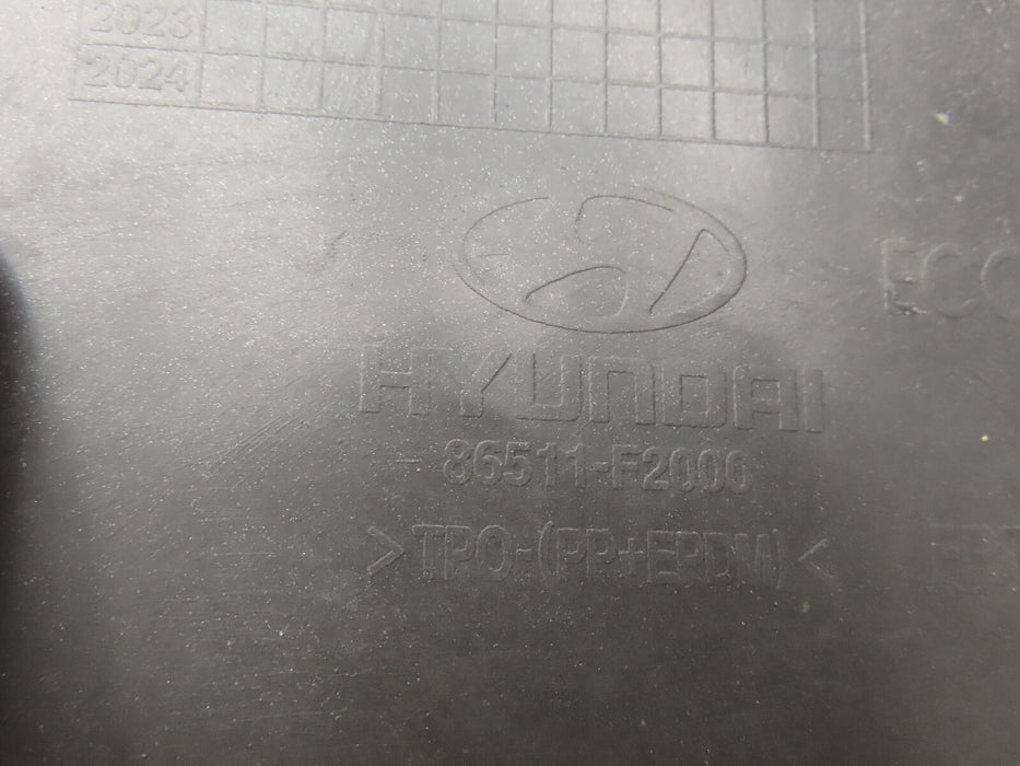 2017 2018 HYUNDAI ELANTRA FRONT BUMPER COVER OEM 86511-F2000