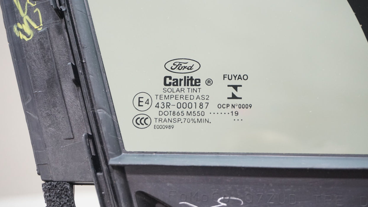 2013-2020 FORD FUSION FRONT RIGHT DOOR WINDOW VENT GLASS OEM DS73-F21400