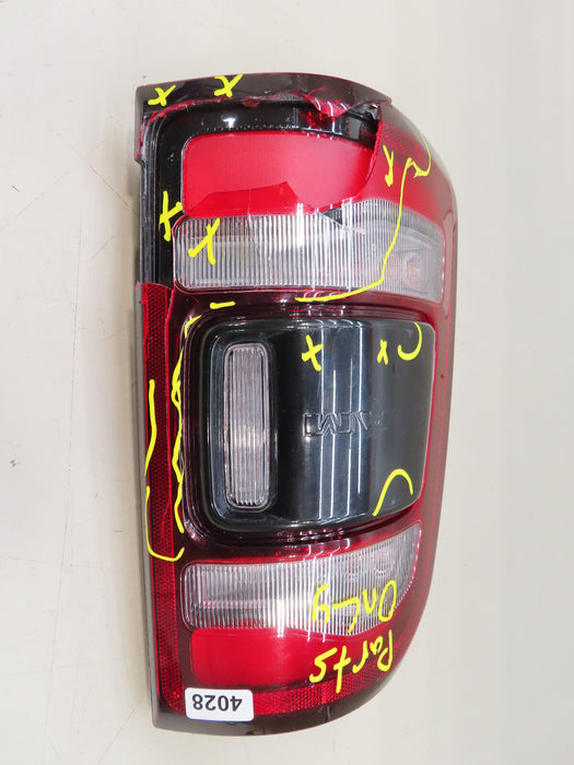 2019-2024 DODGE RAM 1500 REAR LEFT DRIVER TAIL LIGHT W/BLIND SPOT LED OEM