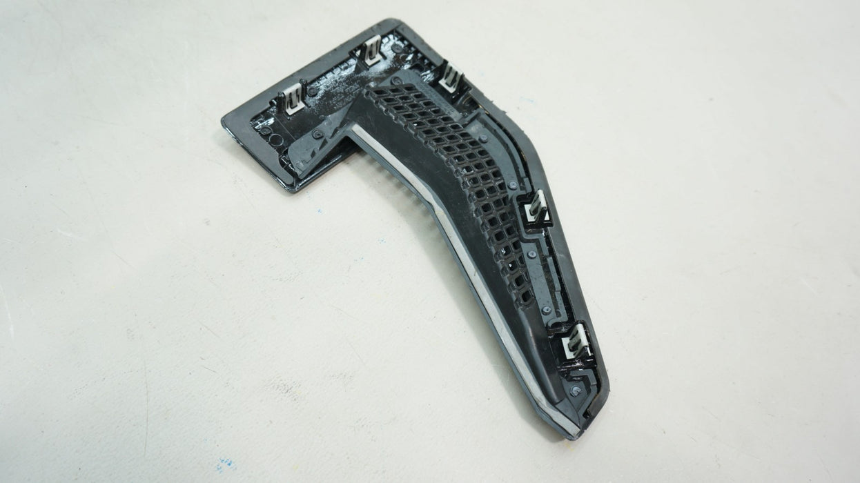 2021-2023 FORD F150 PLATINUM LEFT FENDER BLACK VENT TRIM EMBLEM OEM ML34-16B115