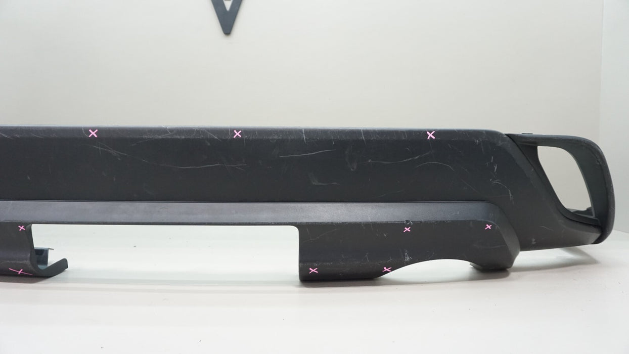 2020-2021 TOYOTA HIGHLANDER REAR LOWER BUMPER COVER VALANCE OEM 52129-0E110