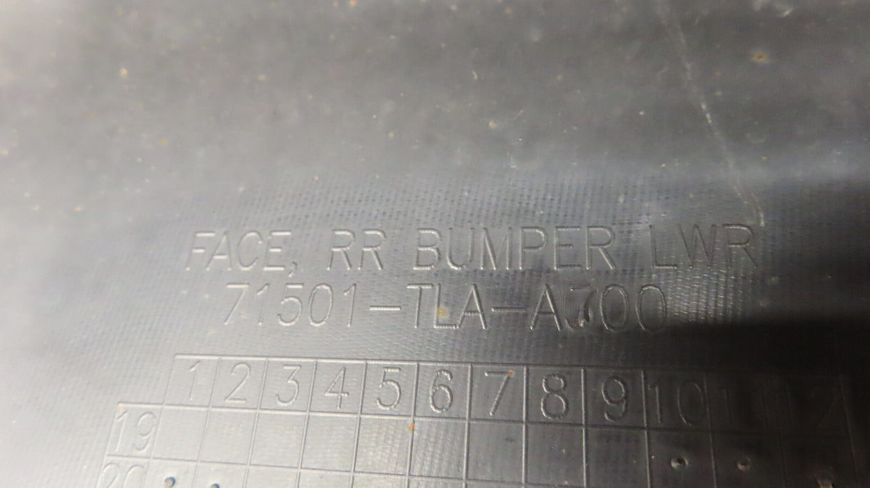 2020 2021 2022 HONDA CRV CR-V REAR BUMPER COVER OEM