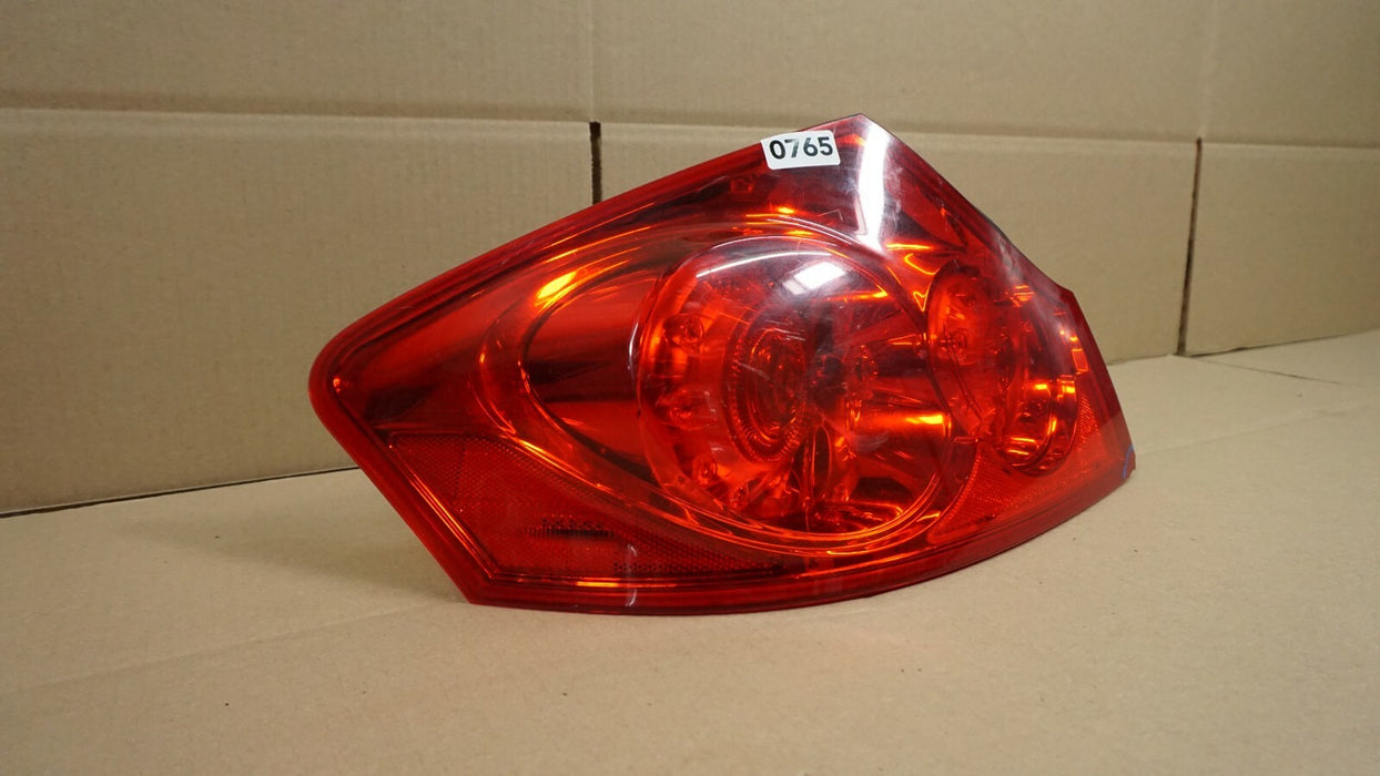 2007-2012 INFINITI G35 G37 SEDAN REAR LEFT DRIVER TAIL LIGHT STOP BRAKE LAMP OEM