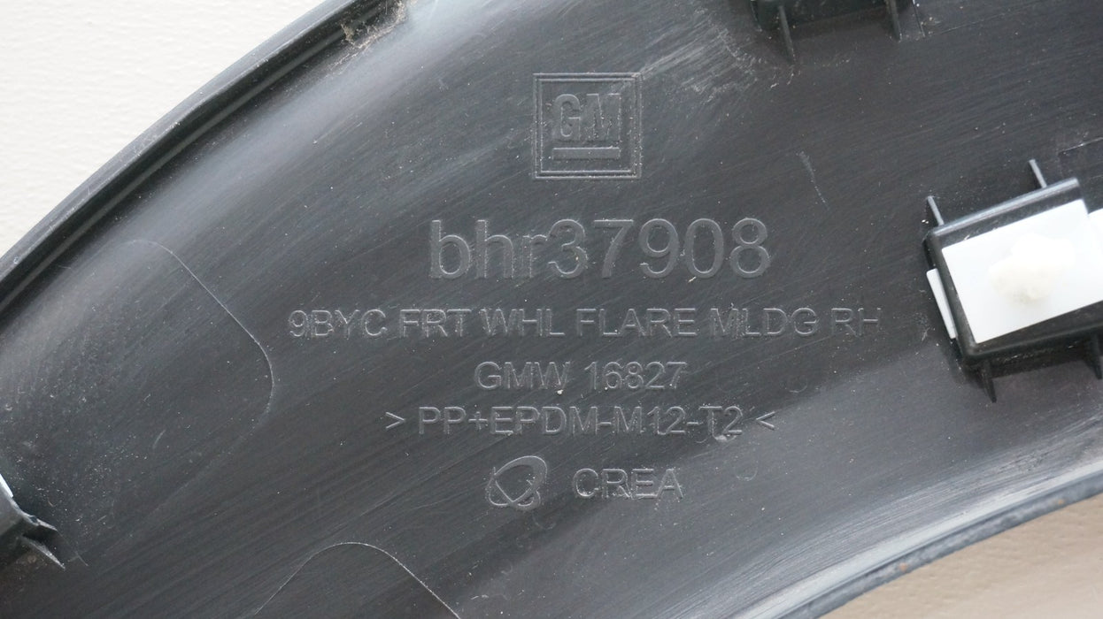2021-2025 CHEVROLET TRAILBLAZER FRONT RIGHT SIDE FENDER FLARE OEM BHR37907