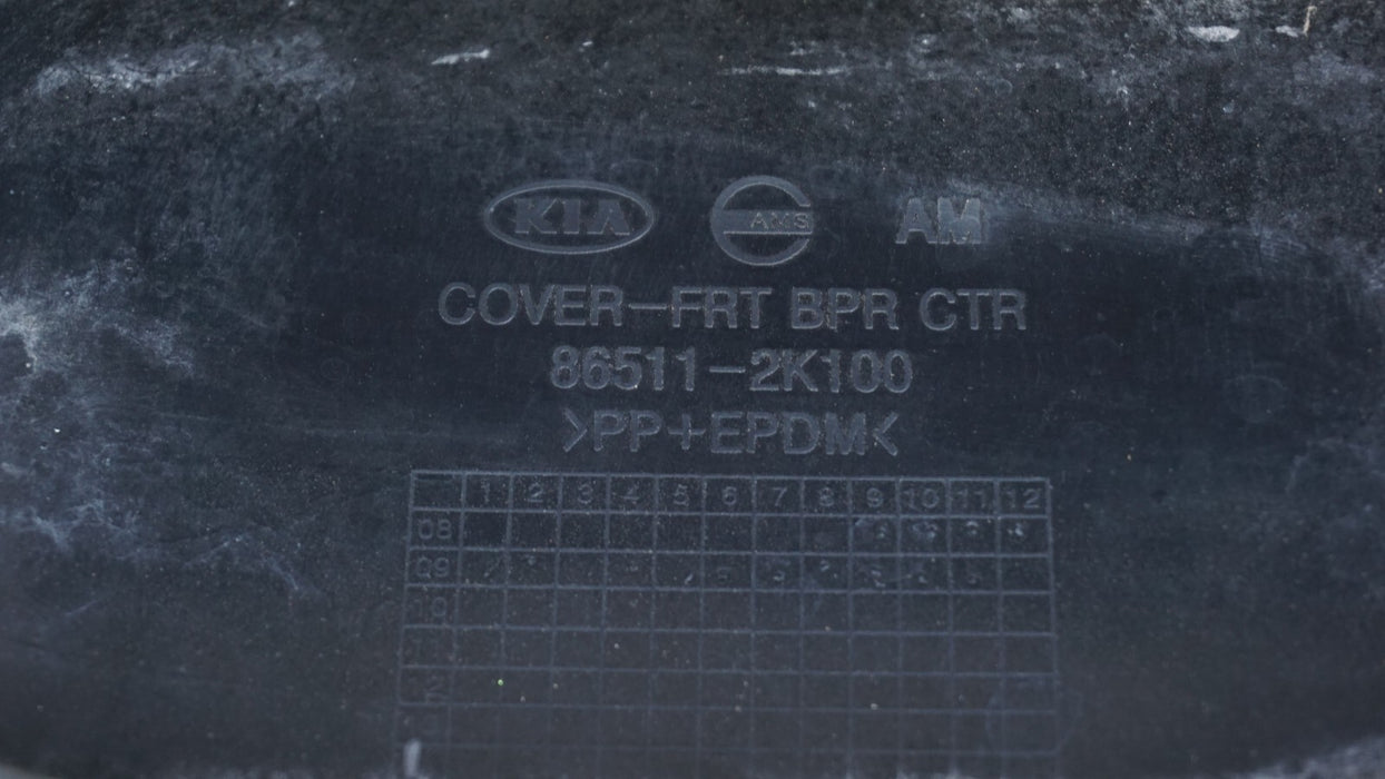 2010-2011 KIA SOUL FRONT BUMPER COVER PLASTIC PANEL 86511-2K100 OEM