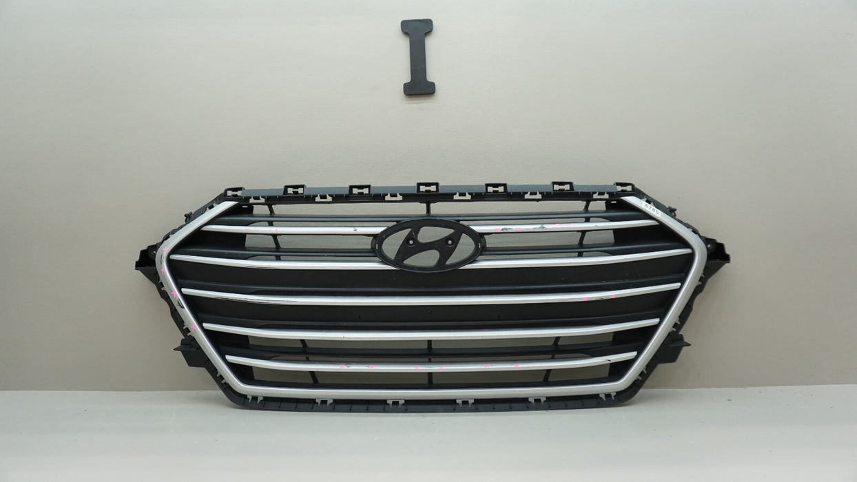 2017-2018 HYUNDAI ELANTRA FRONT MAIN UPPER GRILLE 86350-F3000 OEM