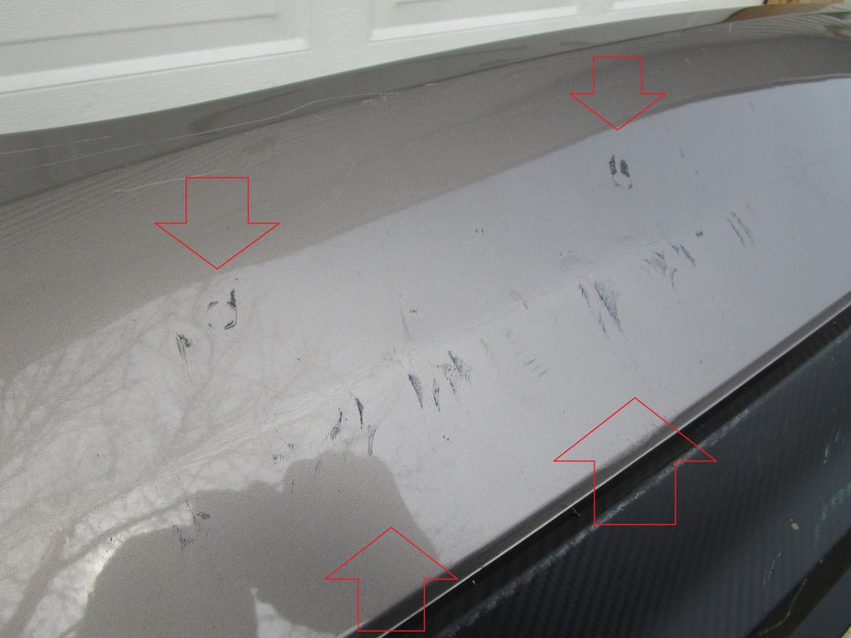 14 15 16 TOYOTA COROLLA REAR BUMPER COVER OEM RLSTD