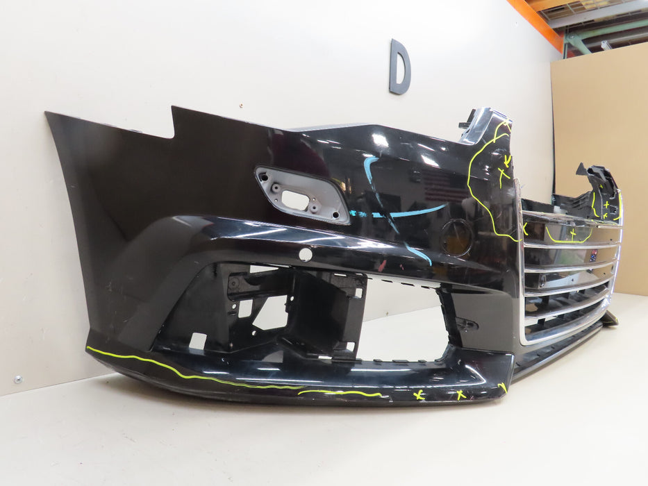 2016 2017 2018 AUDI A6 FRONT BUMPER COVER OEM 4G0807437