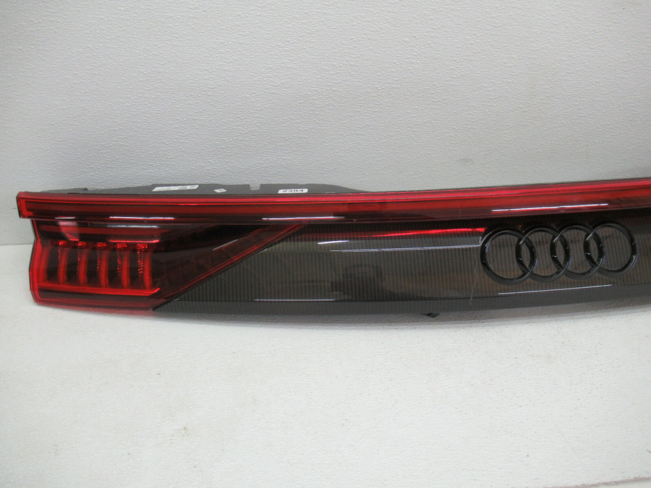 2019 2020 2021 AUDI Q8 RS Q8RS CENTER BRAKE TAIL LIGHT LED CARBON FIBER LAMP OEM