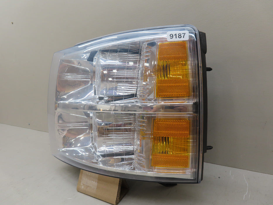 2007-2013 CHEVROLET SILVERADO 1500 FRONT LEFT DRIVER HEADLIGHT HALOGEN OEM