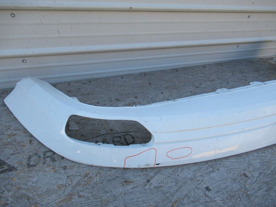 2015 - 2018 AUDI A8 REAR LOWER BUMPER COVER PANEL PLASTIC WHITE FACTORY 15 OEM
