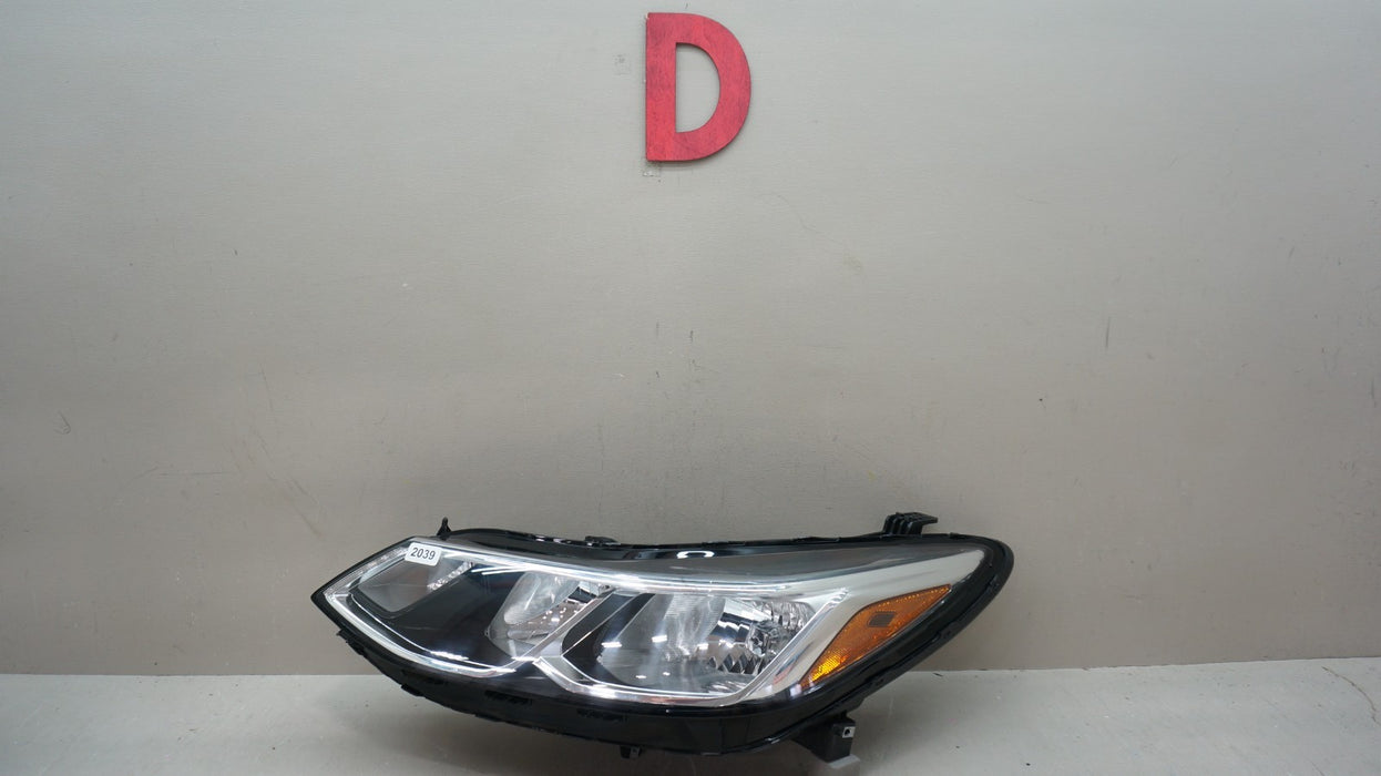 2016-2019 CHEVROLET CRUZE FRONT LEFT DRIVERS SIDE HALOGEN HEADLIGHT OEM