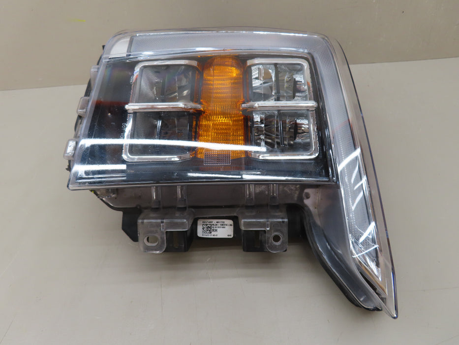 2021 2022 FORD F-150 RAPTOR FRONT RIGHT PASSENGER HEADLIGHT QUAD LED OEM