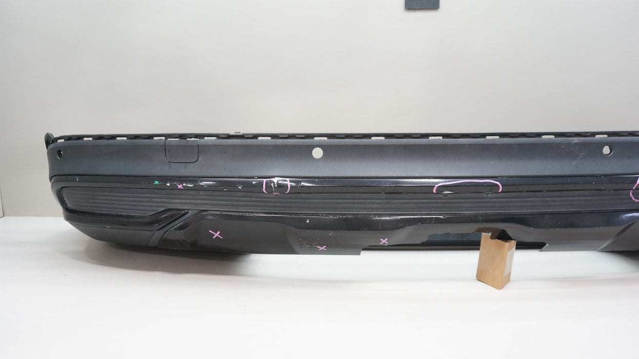 2017-2019 AUDI Q7 REAR LOWER BUMPER COVER VALANCE PANEL 4M0807521J OEM