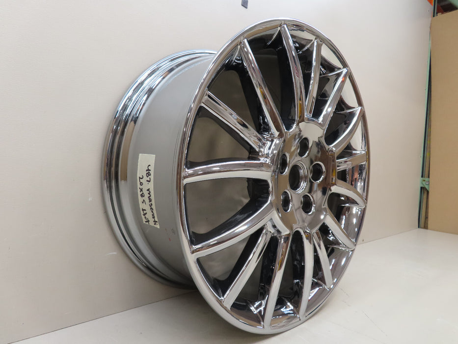 MASERATI GRAN TURISMO S FRONT 2 RIMS 8.5JX20 REAR 2 RIMS 10.5JX20 SET OEM