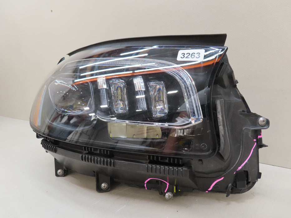 2020-2023 MERCEDES-BENZ GLS CLASS FRONT RIGHT PASSENGER HEADLIGHT LED OEM
