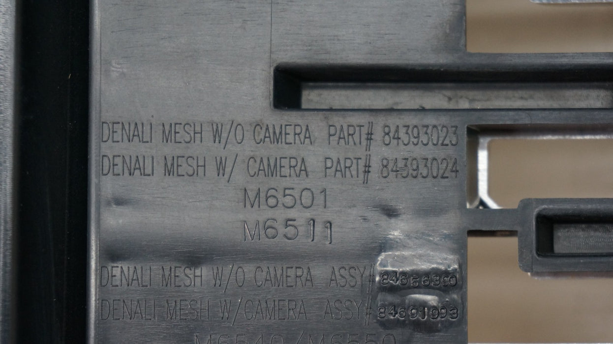 2020-2023 GMC SIERRA 2500HD 3500HD FRONT RADIATOR GRILLE GRILL 84656390 OEM