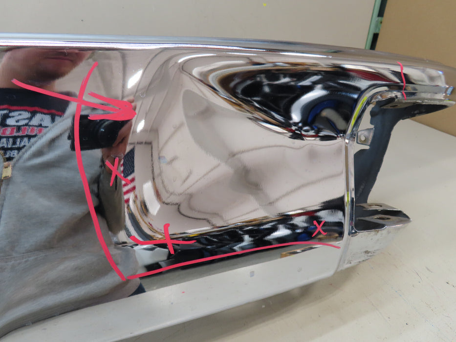 2014-2019 GMC-CHEVROLET SIERRA/SILVERADO 1500 REAR BUMPER COVER OEM