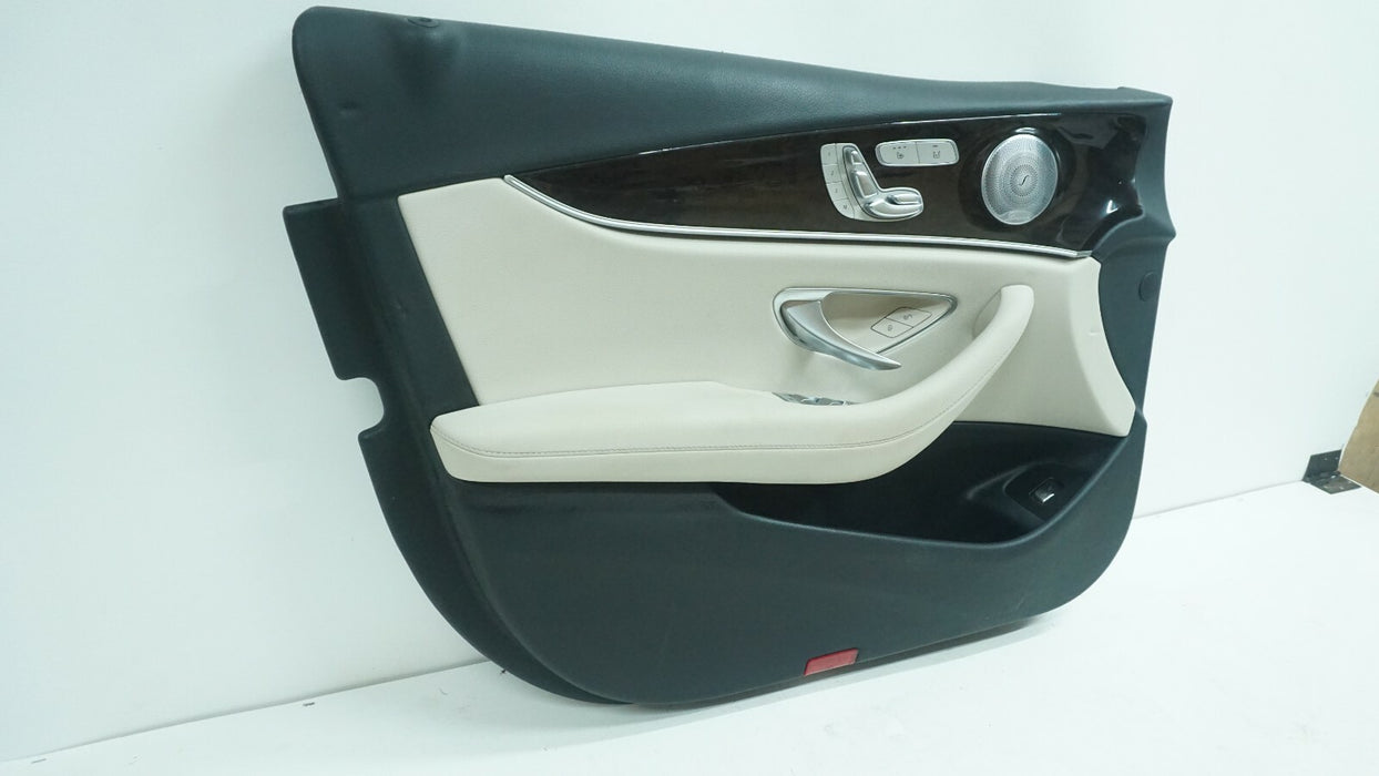 2015-2018 MERCEDES C300 W205 FRONT LEFT DRIVER SIDE DOOR INTERIOR TRIM PANEL OEM
