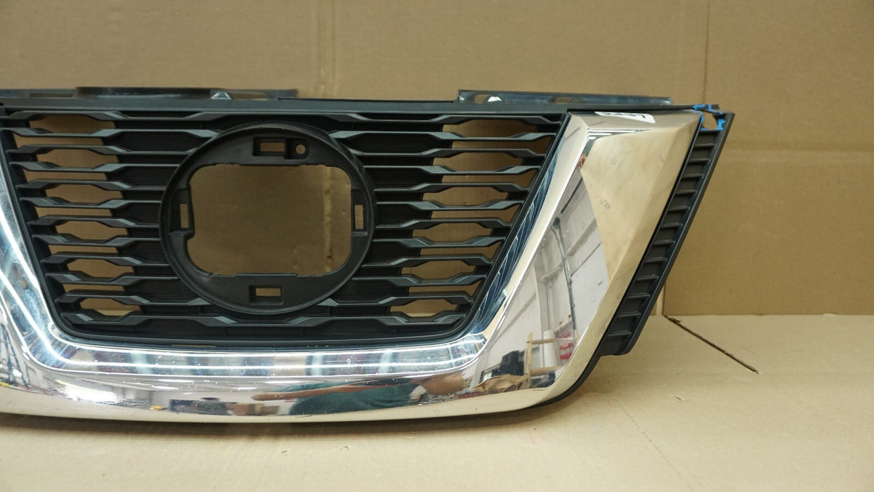 2017-2020 NISSAN ROGUE FRONT BUMPER GRILLE GRILL  W/ CHROME OEM 62310 9TG0A