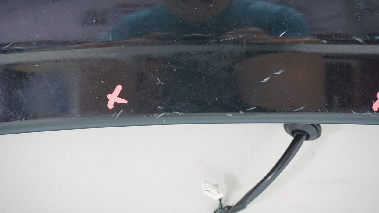 2013-2014 NISSAN VERSA REAR TRUNK LID SPOILER W/ 3RD THIRD LIGHT OEM 96030-9KC0A