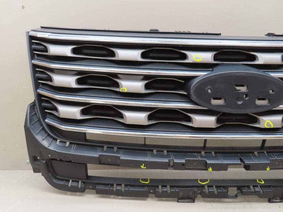 2016-2017 FORD EXPLORER FRONT BUMPER RADIATOR GRILLE GRILL OEM FB53-8150-ABW