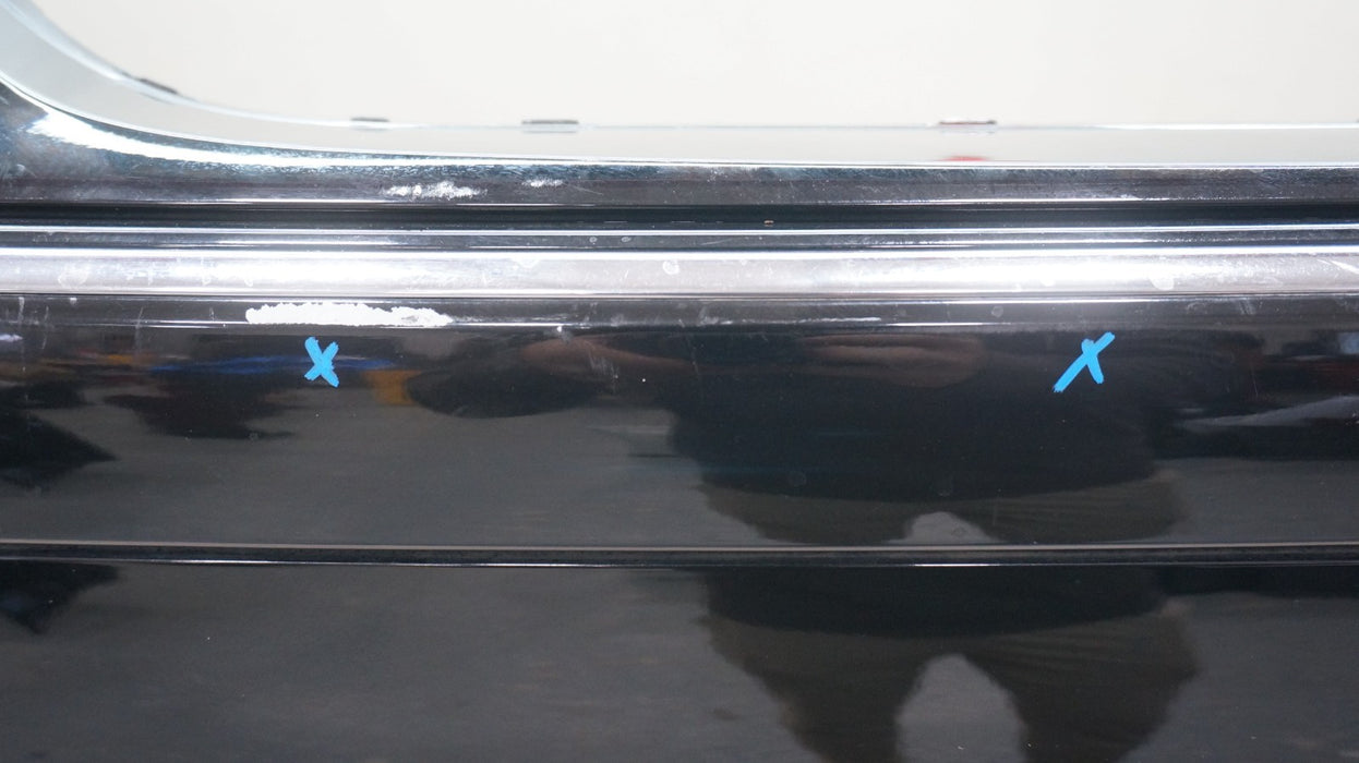 2003-2006 MERCEDES E55 AMG SPORT REAR BUMPER OEM (HARD PLASTIC) A2118800983