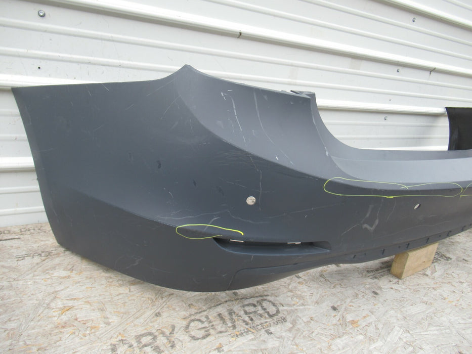 2012 - 2013 BMW 3 SERIES F30 REAR BUMPER COVER PANEL BLACK AFTERMARKET OEM