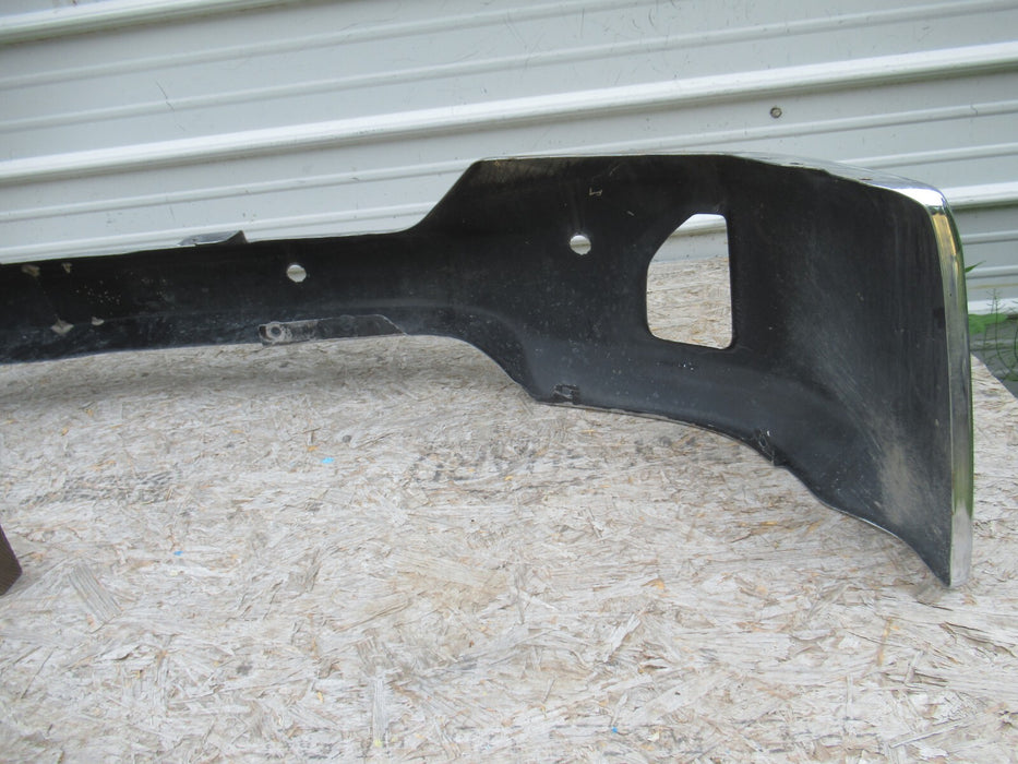 2016-2019 CHEVROLET SILVERADO 1500 LTZ FRONT BUMPER CHROME METAL W/SENSORS OEM