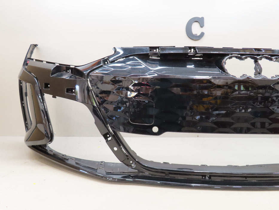 2020 2021 2022 2023 AUDI E-TRON GT FRONT BUMPER COVER OEM 4J3807541