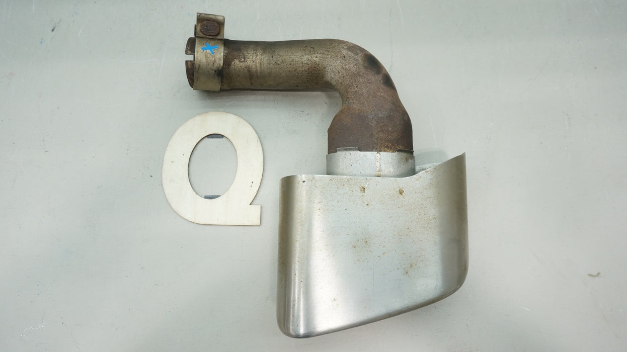 2019-2023 PORSCHE CAYENNE RIGHT EXHAUST TAIL PIPE EXTENSION 9Y0253826