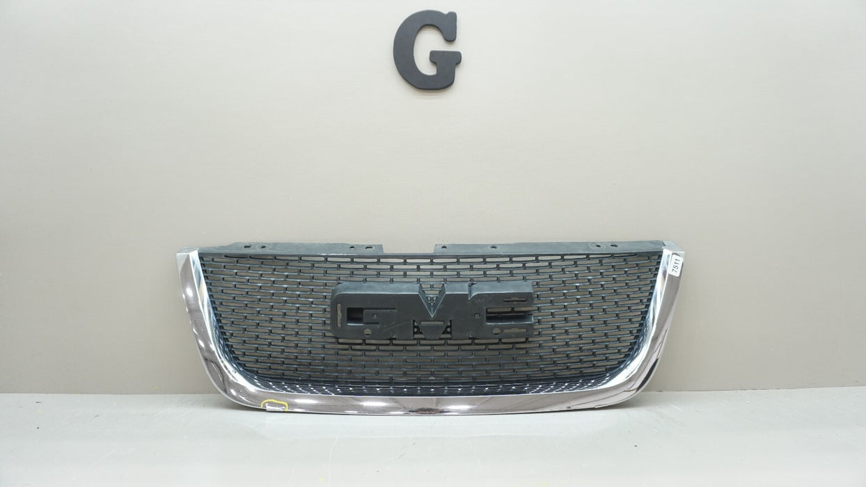 2007-2012 GMC ACADIA FRONT UPPER RADIATOR GRILLE GRILL OEM 15209577